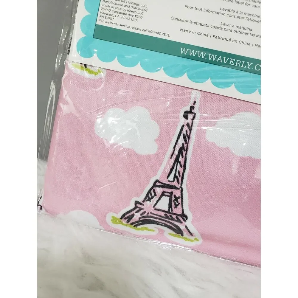 NEW Eiffel‎ Tower Paris Girl's Kids Teenager Bedroom Decor 42x63 inches 4 Panels